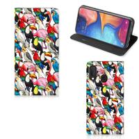 Samsung Galaxy A20e | Hoesje maken | Birds - thumbnail