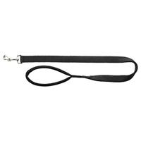 TRIXIE HONDENRIEM PREMIUM ZWART 180X1,5 CM - thumbnail