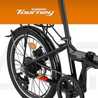 Pacto Four S 20 inch Vouwfiets 6v - thumbnail
