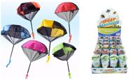 Parachute met figuur in pvc tube - thumbnail
