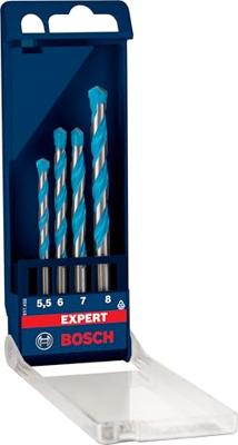 Bosch Accessories EXPERT CYL-9 MultiConstruction 2608900650 Multifunctionele boorset 4-delig 5.5 mm, 6 mm, 7 mm, 8 mm Cilinderschacht 4 stuk(s)