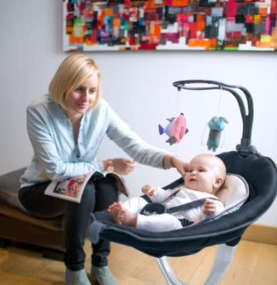 Schommel BABYMOOV Swoon Motion Zinc zink