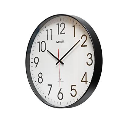 MAULclimb wandklok, radiogestuurd, diameter 47 x 5,5 cm, zwart MAULclimb wandklok, radiogestuurd, diameter 47 x 5,5 cm, zwart