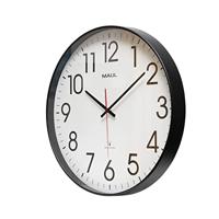MAULclimb wandklok, radiogestuurd, diameter 47 x 5,5 cm, zwart - thumbnail