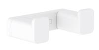 Dubbele Handdoekhaak AddStoris HansGrohe Mat Wit - thumbnail