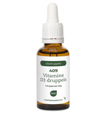 AOV 409 Vitamine D3 Druppels AOV 409 Vitamine D3 Druppels