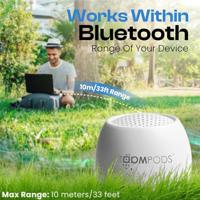 Boompods Zero Talk Bluetooth luidspreker Amazon Alexa geïntegreerd, Handsfree-functie, Stootvast, Waterafstotend Wit - thumbnail