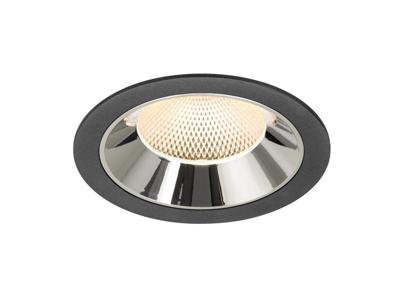 SLV InbouwspotNuminos XL zwart/chroom 2700K - 40gr - 1009923