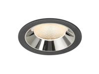 SLV InbouwspotNuminos XL zwart/chroom 2700K - 40gr - 1009923 - thumbnail