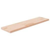 Plank 80x20x2,5 cm onbehandeld massief eikenhout - thumbnail