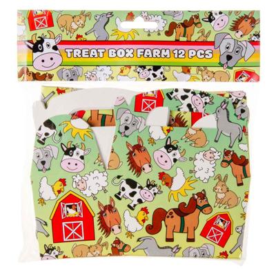 LG-Imports Uitdeelbox boerderijdieren, 12st.