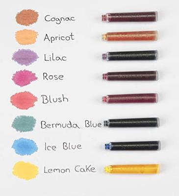6 Inktpatronen Schneider Ice Blue pastel 6 Inktpatronen Schneider Ice Blue pastel