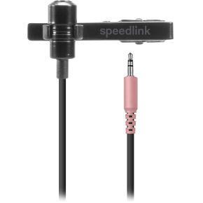 SPEEDLINK SPES Zwart Microfoon met bevestigingsclip SPEEDLINK SPES Zwart Microfoon met bevestigingsclip