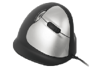R-Go Tools Ergonomische muis R-Go HE Break met pauzesoftware, large (handlengte ≥ 185mm), rechtshandig, bedraad, zwart - thumbnail