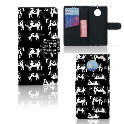 Moto G5S Telefoonhoesje met Pasjes Koetjes