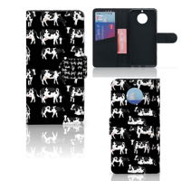 Moto G5S Telefoonhoesje met Pasjes Koetjes - thumbnail