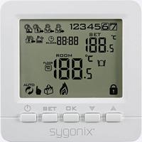 Sygonix SY-4500818 Kamerthermostaat Montagewijze: Inbouw (in muur) Weekprogramma 1 stuk(s) - thumbnail