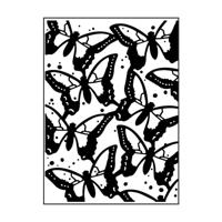 Carabelle Studio • embossing sjabloon 10,8x14,6cm papillons - thumbnail