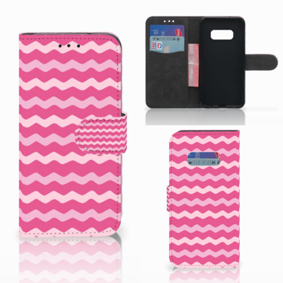 Samsung Galaxy S10e | Telefoon Hoesje | Waves Pink Samsung Galaxy S10e | Telefoon Hoesje | Waves Pink
