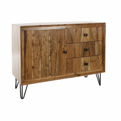 Dressoir DKD Home Decor Bruin Zwart Lichtbruin Acacia 100 x 40 x 77 cm