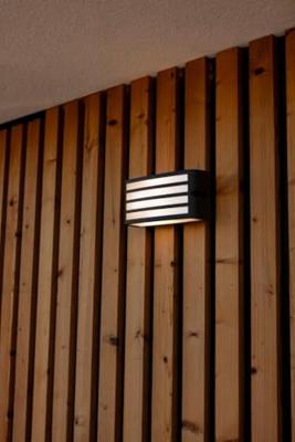 Zebra Muurlamp Antraciet