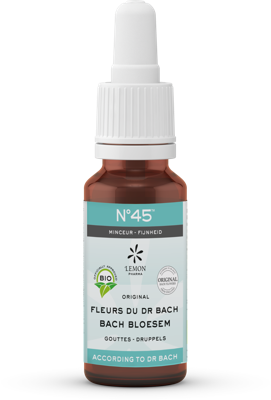 Bach bloesems mengeling 45 slank bio 20 Milliliter Bach bloesems mengeling 45 slank bio 20 Milliliter