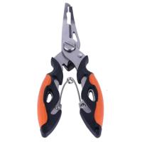 HENGJIA QT013 multifunctionele RVS kaak Hengelsport tangen scharen haak Removal Tool lijn Cutter Fishing Tackle (oranje) - thumbnail