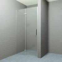 Nisdeur Boss & Wessing P&L Design Klapdeur 2-delig 90x200 cm 8 mm NANO coating RVS Look Boss & Wessing - thumbnail