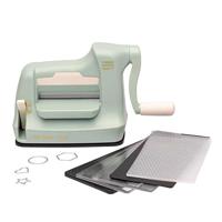 Vaessen Creative • cut easy mini snij- en embossingmachine mint - thumbnail