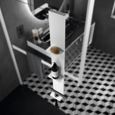 Novellini Frame hangend doucherek 12x7,2x76cm mat wit