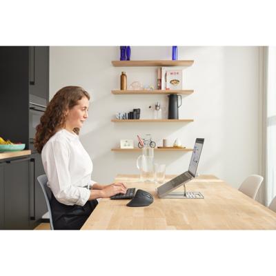 Kensington Draadloos toetsenbord - Multi Device Dual Wireless Compact Toetsenbord; Verbindt via Bluetooth of USB 3.0, QWERTY UK Layout Mini Toetsenbord, Windows, Mac, iOS & ChromeOS Compatibel