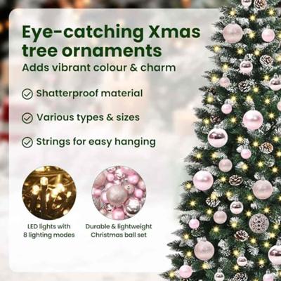 VidaXL Kunstkerstboom met 150 led groen 120 cm pvc en plastic en staal