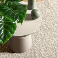 Vloerkleed ZIZUR room binnen en buiten 80x200 cm jute look - thumbnail