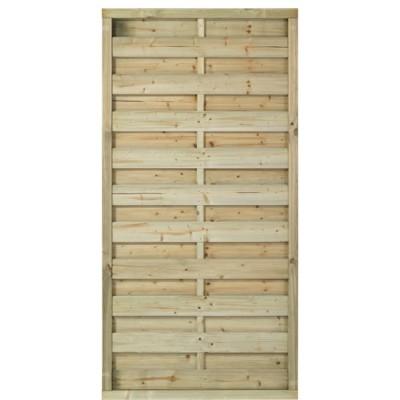 Geimpregneerd Houten Tuinscherm Bergen 90 x 180 CM Geimpregneerd Houten Tuinscherm Bergen 90 x 180 CM