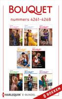Bouquet e-bundel nummers 4261 - 4268 - Dani Collins, Joss Wood, Jackie Ashenden, Caitlin Crews, Michelle Smart, Louise Fuller, Annie West, Amanda Cinelli - ebook - thumbnail