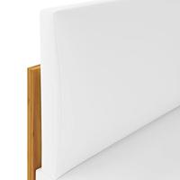 Tuinmiddenbank met kussens massief acaciahout - thumbnail