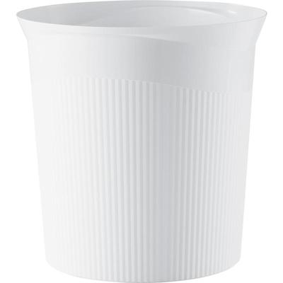 HAN Re-LOOP 18148-912 Prullenbak 13 l (Ø x h) 288 mm x 287 mm Kringloop kunststof Wit 1 stuk(s)