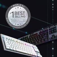 Logitech G915 TKL LIGHTSPEED Wireless RGB Mechanical Gaming Keyboard gaming toetsenbord - thumbnail