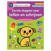 Deltas Oefenboek met stickers - tellen en schrijven (3-4 jaar) - thumbnail