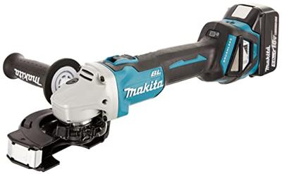 Makita DGA511RTJ Accu Haakse Slijper 125mm 18V 5.0Ah in Mbox - thumbnail