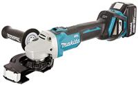 Makita DGA511RTJ DGA511RTJ Haakse accuslijper 125 mm Incl. 2 accus, Incl. lader, Incl. koffer 18 V 5 Ah - thumbnail