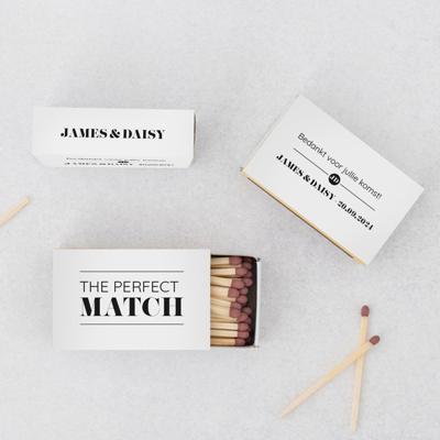 Luciferdoosje typografie zwart wit Luciferdoosje typografie zwart wit