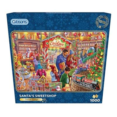Santa's Sweetshop Puzzel 1000 Stukjes