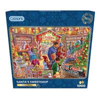 Santa's Sweetshop Puzzel 1000 Stukjes - thumbnail