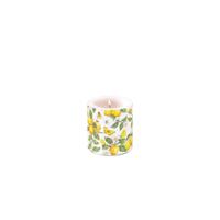 Ambiente Kaars small fresh lemons wit - thumbnail
