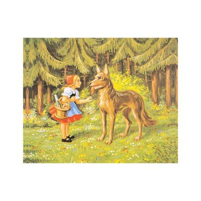 Goki houten blokpuzzel sprookjes