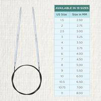 Knitpro Nova Cubics Rondbreinaalden 80cm - thumbnail