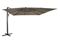 Zweefparasol Taurus Rechthoek 300x400cm - Taupe - thumbnail