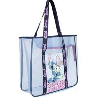 Strandtas Stitch Blauw 62,0 x 39,0 x 20,0 cm - thumbnail