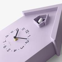 Wandklok 21,5x41,5x8,5 cm - Slinger - Koekoek - NeXtime 'Twitter' - thumbnail